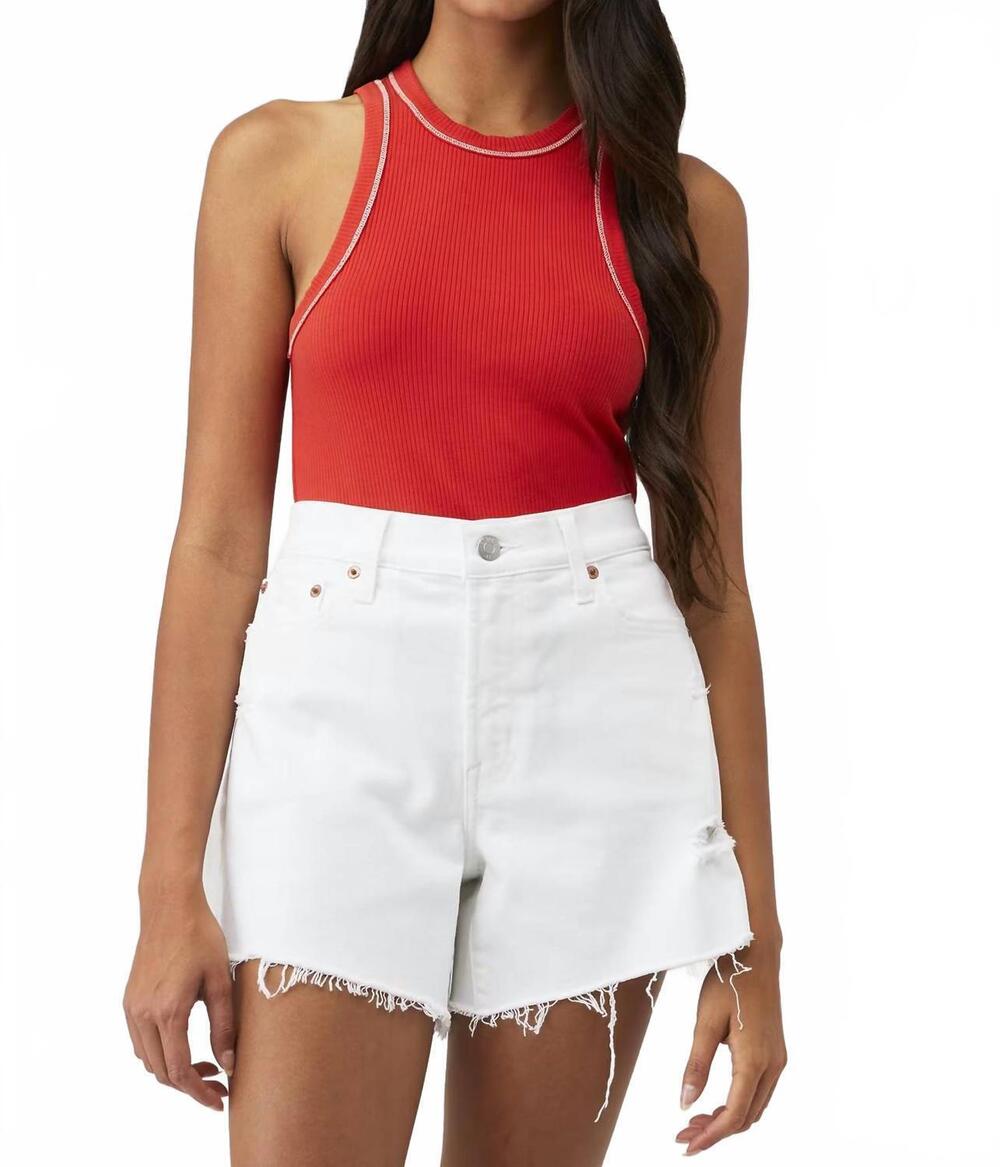 NEW PISTOLA blake tank top in cherry